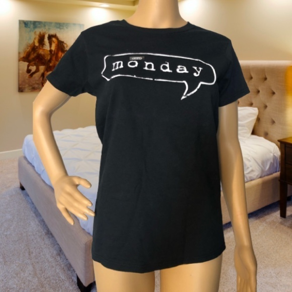 Gildan "Monday" Black Shirt